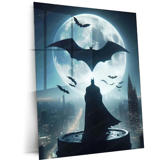 Batman Metal Poster | Dark Knight Art | Superhero D?cor 2