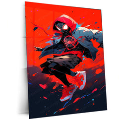 Spider-Man Metal Poster | Marvel Superhero Wall Art | Action-Packed Comic Decor  Description