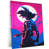 Goku Art Metal Poster | Dragon Ball Z Wall Decor | HD Print