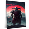 Ninja Samurai Metal Poster | Warrior Wall Art | HD Print