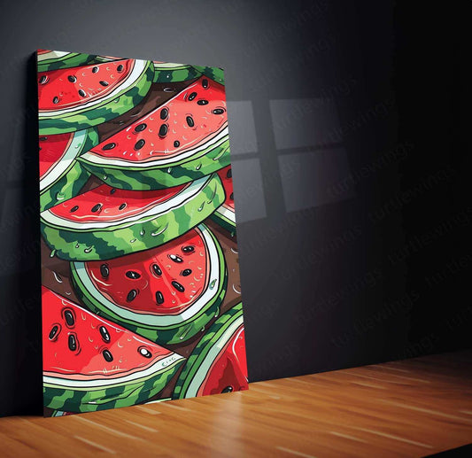 General Aesthetic Watermelon Art - TURTLEWINGS 