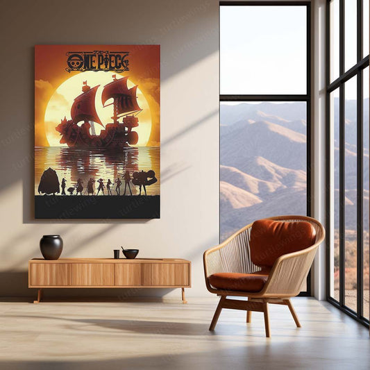 One Piece Metal Poster | Anime Wall Art | HD Print