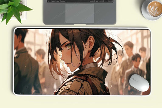 Mikasa - Attack on Titan Deskmat | Anime Gaming Mat