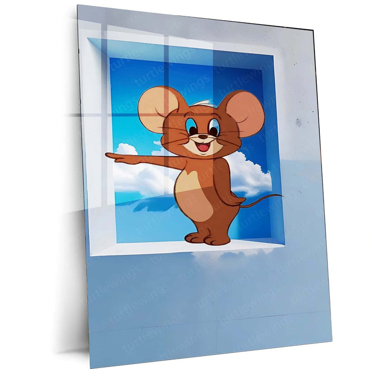 Tom and Jerry Metal Poster | Cartoon Wall Decor | HD Print 3