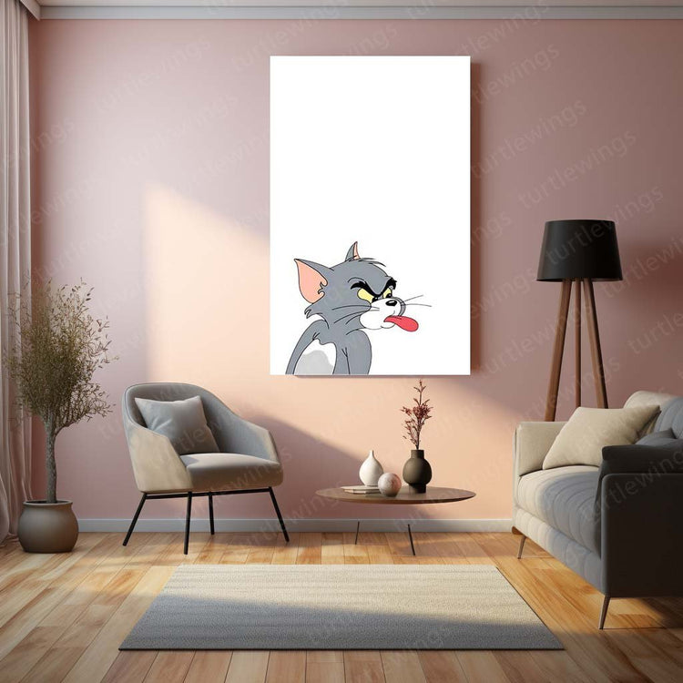 Tom and Jerry Metal Poster | Cartoon Wall Decor | HD Print 4