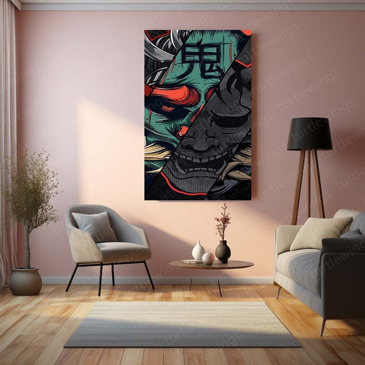 Cyberpunk Metal Poster | Sci-Fi Wall Art | HD Print