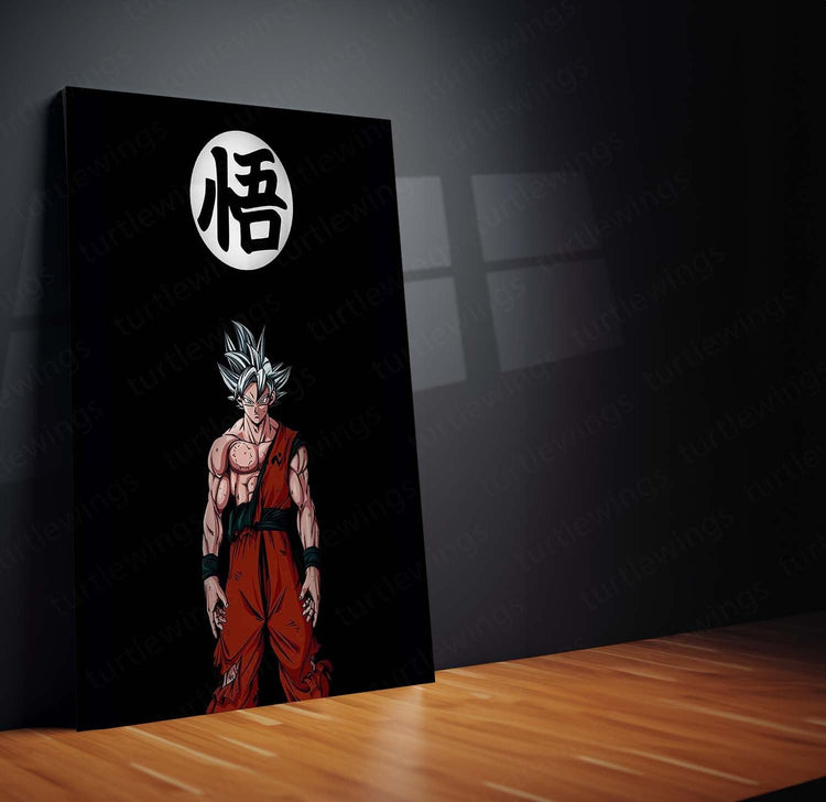 Goku Metal Poster | Dragon Ball Wall Art | HD Print