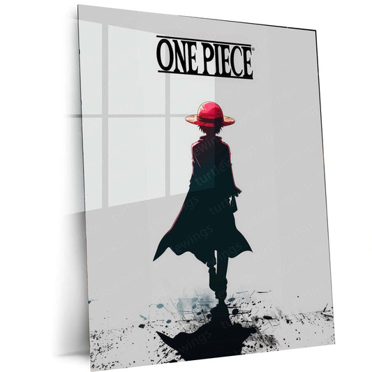 Luffy - One Piece Anime Metal Poster | Adventure Awaits | HD Print