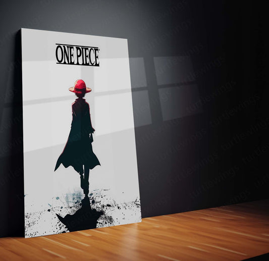 Luffy - One Piece Anime Metal Poster | Adventure Awaits | HD Print