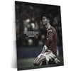 Cristiano Ronaldo Metal Poster | Football Legend Wall Art | CR7 Sports Decor