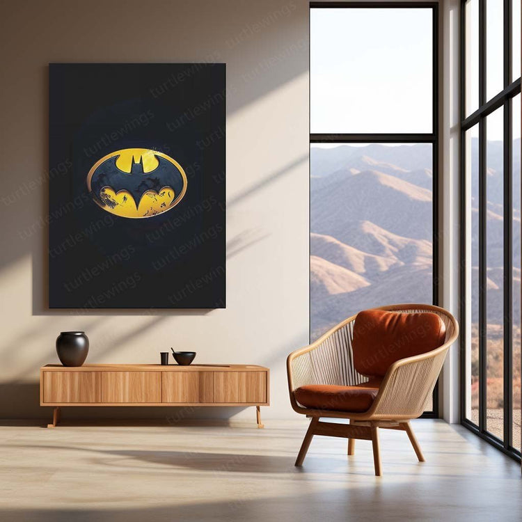 Batman Metal Poster | Dark Knight Art | Superhero D?cor 3