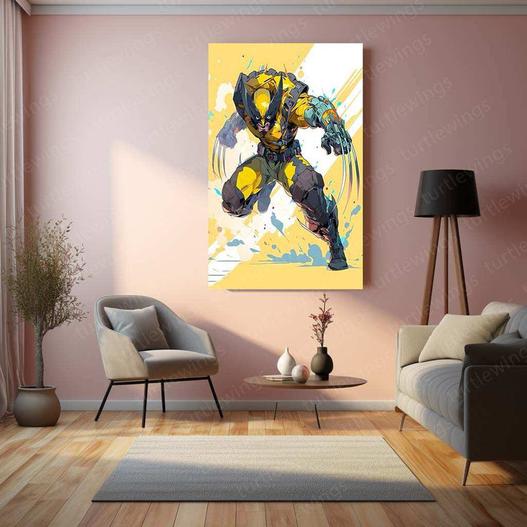 Wolverine Metal Poster – The Unstoppable Mutant Hero - TURTLEWINGS 