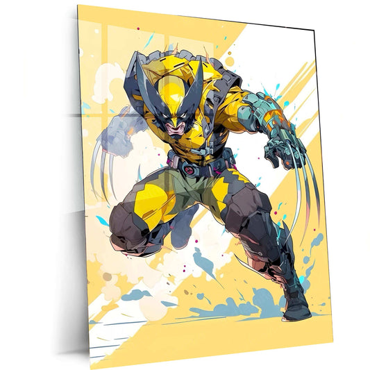 Wolverine Metal Poster – The Unstoppable Mutant Hero - TURTLEWINGS 