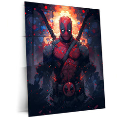 Deadpool Metal Poster – The Merc with a Mouth