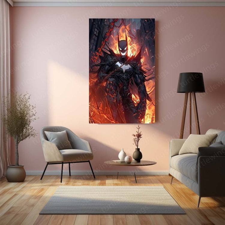 Batman Metal Poster | Dark Knight Art | Superhero D?cor 4