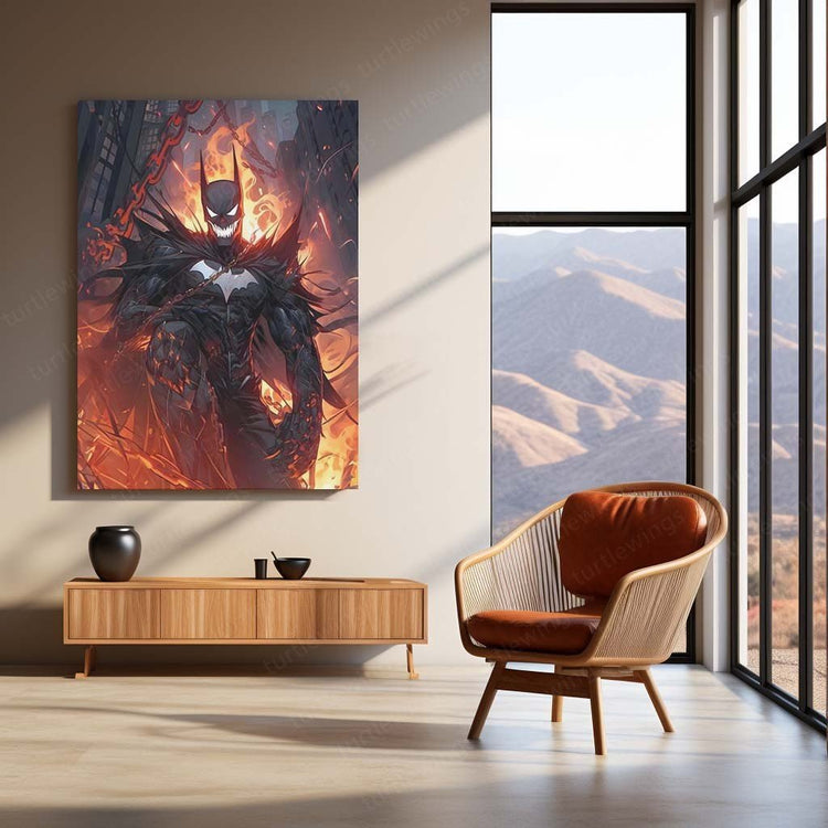 Batman Metal Poster | Dark Knight Art | Superhero D?cor 4