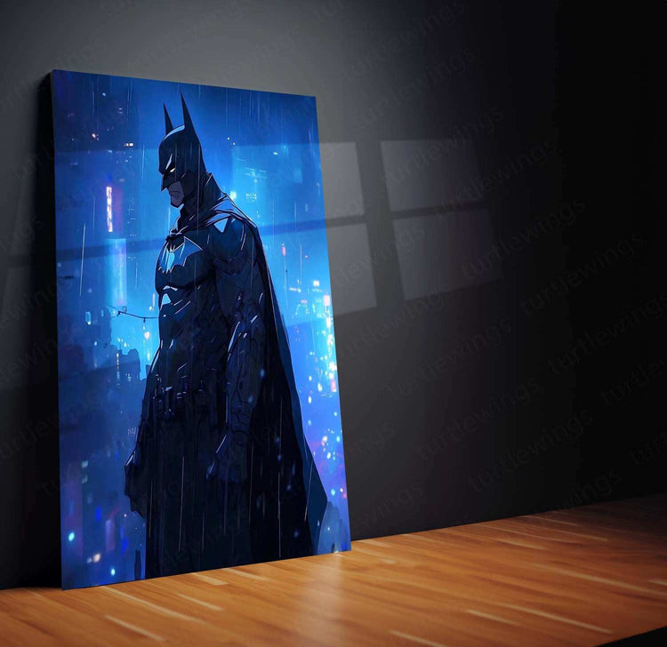 Batman Metal Poster – Iconic Dark Knight Art - TURTLEWINGS 