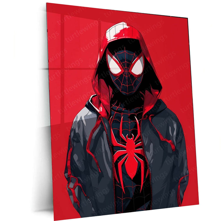 Spiderman Metal Poster | Web-Slinging Action | Superhero D?cor