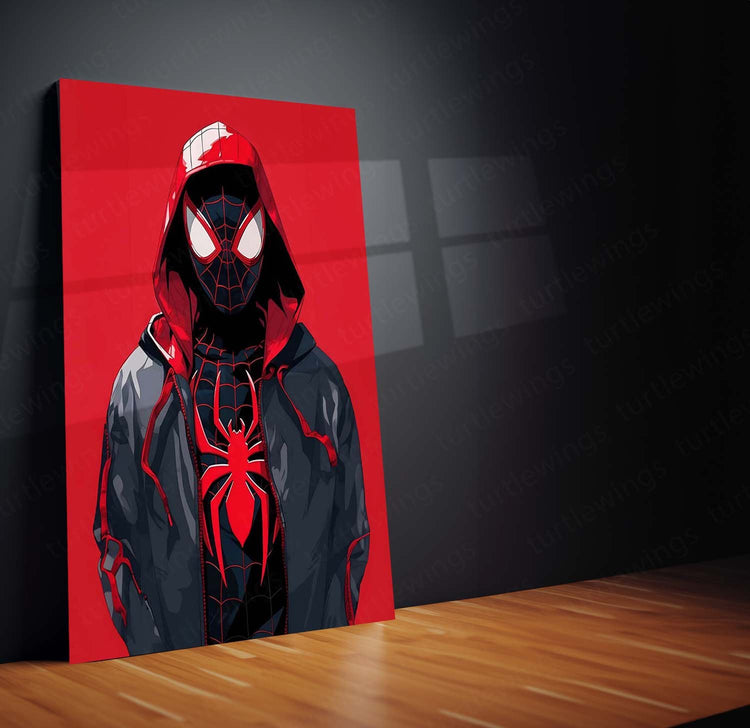 Spiderman Metal Poster | Web-Slinging Action | Superhero D?cor