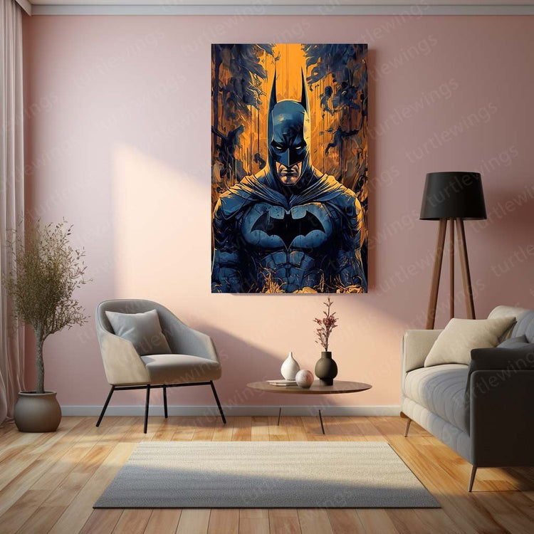 Batman Metal Poster | Dark Knight Art | Superhero D?cor 6