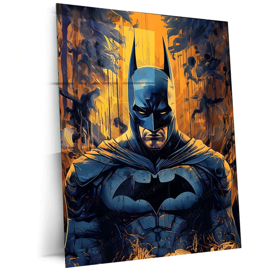 Batman Poster or Mobile Back Skin – Dark Knight Artwork - TURTLEWINGS 