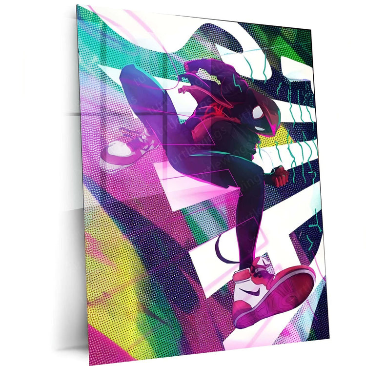 Spiderman Metal Poster | Web-Slinging Action | Superhero D?cor 2