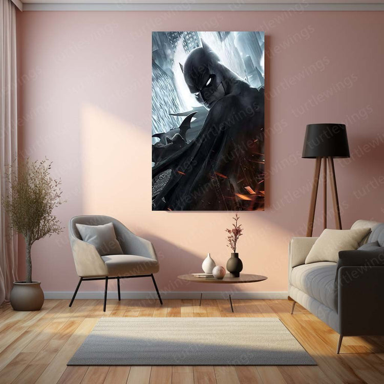 Batman Metal Poster | Dark Knight Art | Superhero D?cor 7