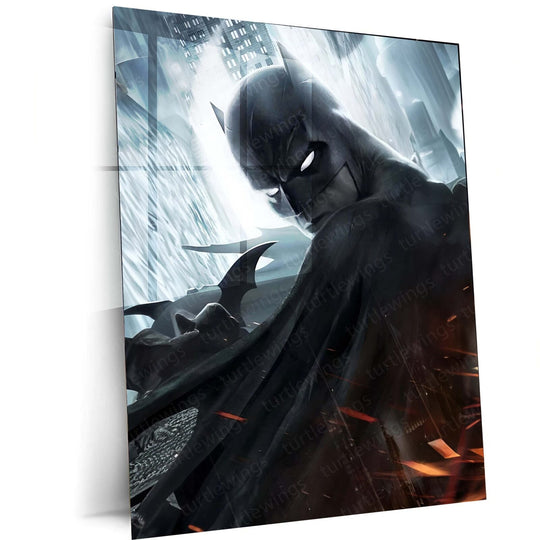 Batman Metal Poster | Dark Knight Art | Superhero D?cor 7