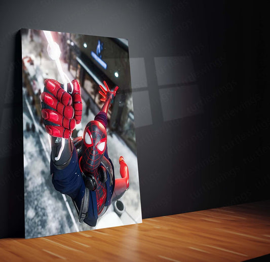 Spiderman Metal Poster | Web-Slinging Action | Superhero D?cor 5