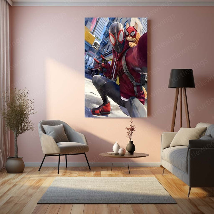 Spiderman Metal Poster | Web-Slinging Action | Superhero D?cor 6