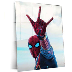 Spiderman Metal Poster