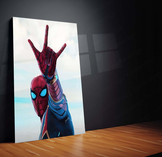 Spiderman Metal Poster | Web-Slinging Action | Superhero D?cor 8