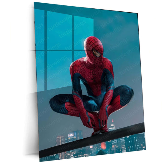 Spiderman Metal Poster | Web-Slinging Action | Superhero D?cor 9