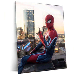 Spiderman Metal Poster