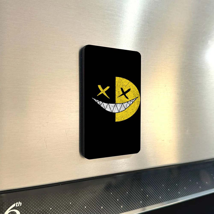 Creepy Emoji Smileys Fridge Magnet Set | Set of 8 Unique & Spooky Expressions