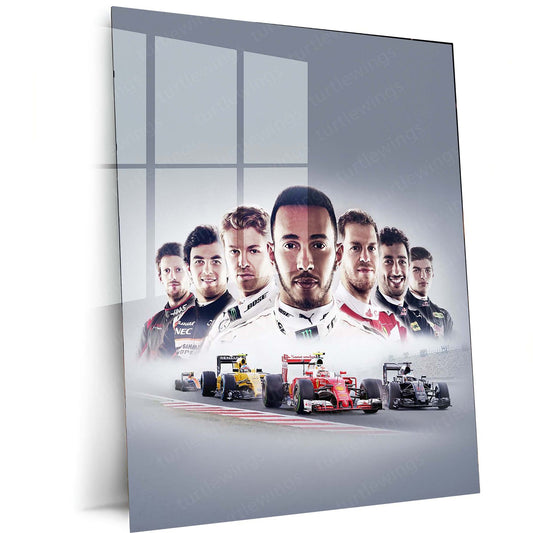 F1 Racing 2015 Poster Art | Memorable Formula 1 Moments