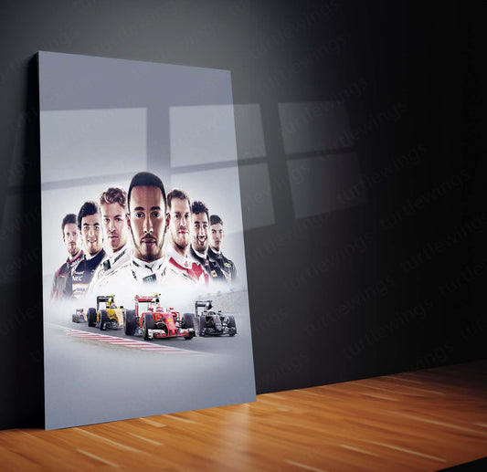 F1 Racing 2015 Poster Art | Memorable Formula 1 Moments