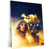 Bumblebee Movie Art Metal Poster | Iconic Transformer | Sci-Fi D?cor