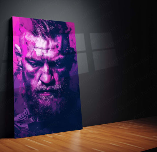 Conor McGregor Metal Poster | MMA Fighter Wall Art | HD Print 2