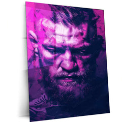 Conor McGregor – The Notorious Fighter Metal Poster1