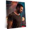 Prabhas Metal Poster – Rebel Star Wall Art | Bahubali & South Indian Cinema Icon