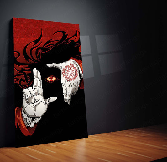 Alucard Metal Poster | Castlevania Wall Art | HD Print 2