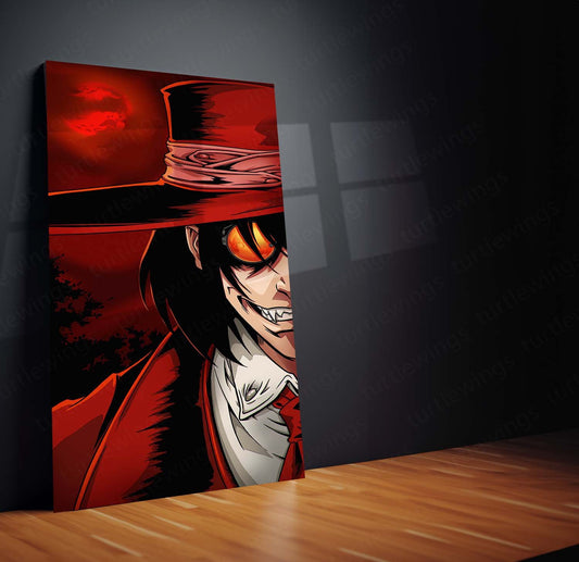 Alucard Metal Poster | Castlevania Wall Art | HD Print