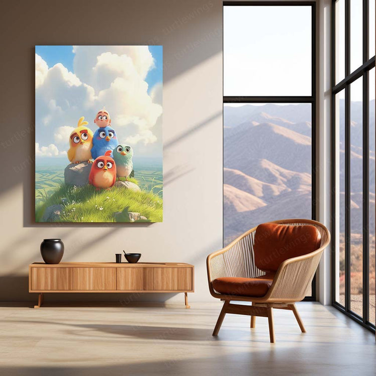 Angry Birds Metal Poster