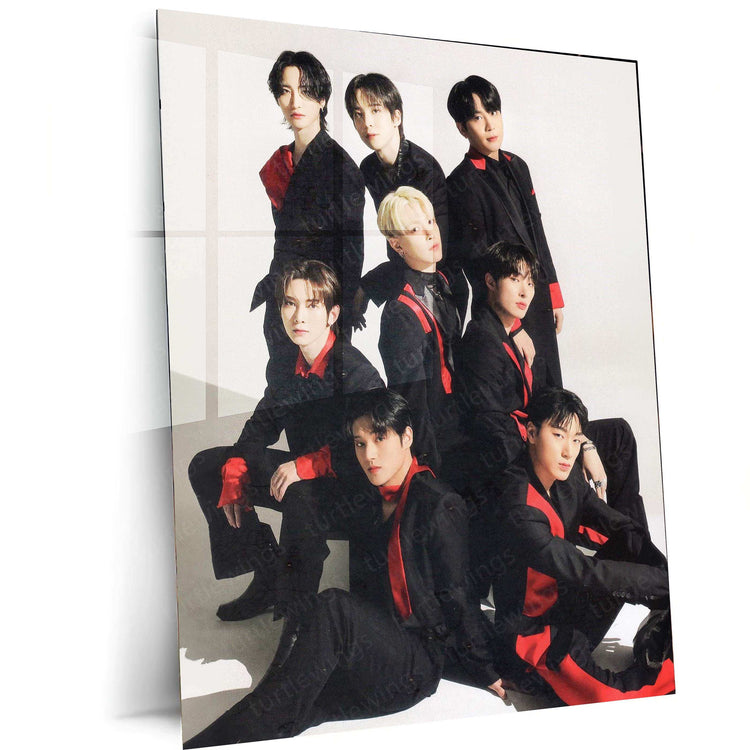 ATEEZ Metal Poster – K-Pop Legends Wall Art for ATINY Fans - TURTLEWINGS 