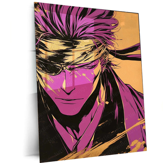 Bleach Anime Metal Poster | Ichigo Kurosaki | Soul Reaper Wall Art 3 - TURTLEWINGS 