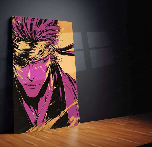 Aizen from Bleach - Striking Metal Frame