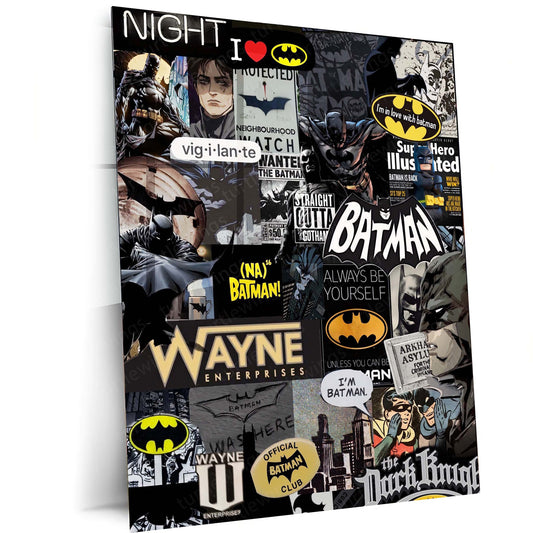 Batman Metal Poster 2