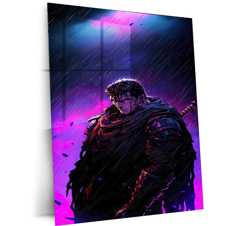 Dark Fantasy - Berserk Anime Metal Poster | Gothic Wall Art | HD Quality