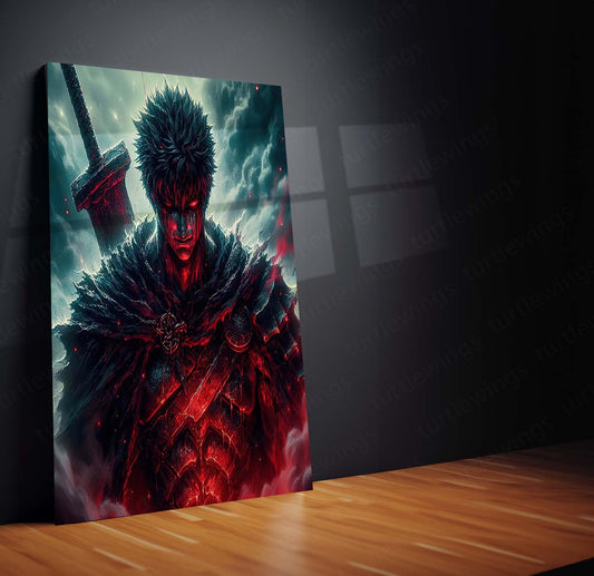 Dark Fantasy - Berserk Anime Metal Poster | Gothic Wall Art | HD Quality 02